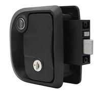 Tbest Mechanical RV Door Paddle Entry Replacement for Campers 5th Wheel Trailers LacementTrailer Door for Wheelers Campervans Fifth and Horse Trailers Suitable Opening Applicable