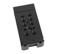 Tbest Metal Phone Tripod Mount Expandable Vertical Horizontal Smartphone Tripod Adapter Clamp Metal Phone M Clamp Be Holder Can a to Shoe Via Has The Convenient Microphone Hole