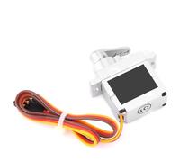 Tbest Metal Servo for RC Truck 9g Steering Engine Fit WPL B1 B14 B16 B24 C14 C24 B36 1:16 Scale High Upgrade Accessory (Silver)