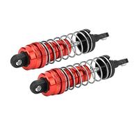 Tbest Metal Shock Struts for 144001 RC Car (Red)