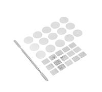 Tbest Metal Stickers for Easy -to -use Eyeshadow Palette with Permanent Adhesive, 30 room Palette Stickers to Create Your Own, for Makeup Enthusiasts
