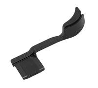 Tbest Metal Thumb Grip Replacement Q3 Camera Hot Shoe Support Ergonomic Design Lightweight Aluminum Alloy (Black)