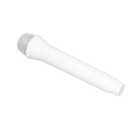 Tbest Microphone Prop Toy Fake Model for Cosplay Stage Performance ABS Lightweight Durable Safe Kids (White)