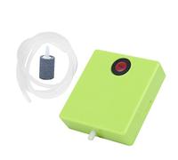 Tbest Mini Aquarium Oxygen Pump Portable Dry Battery Operated Fish Aerator for Emergency Oxygen & Outdoor Fishing, 10+ Hours Battery Life, Snap-Type Design