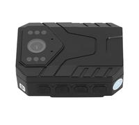 Tbest Mini Body Worn Camera Wearable Video Recorder Video Recorder Compact Camera 4K WiFi 1800mAh Night Motion Detection Back Clip