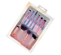 Tbest Mini Make -up Brushes Compact Together and Light Practical Makeup Tools, Cosmetic Cosmetic Brushes of Portable Travel 10pcs for the House and Travel