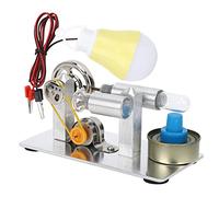 Tbest Mini Steam Engine Model Physical Science Experiment Toy for Kids - Stainless Steel DIY Educational Craft for Classroom Learning & STEM Projects