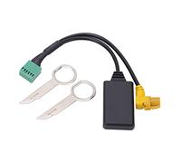 Tbest MMI 3G AMI Audio Cable, 12Pin Adapter with Bluetooth 5.0 | Exceptional clarity, support for MP3, WMA, WAV formats, easy to connect, for Q5, A6