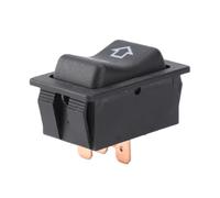 Tbest Motor Reversing Toggle Switch 3 Position ON-OFF-ON for DC Motor | 12V 40 Nylon Composite Housing, Panel Mount with Clip, for RV Boat Automotive