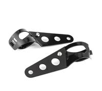 Tbest Motorcycle 35mm?43mm Headlight Mount Bracket Fork Headlamp Holder for Motorcycle Accessory Headlight Plated Mounts are Super a are The Fit Customed with The Tubes. It and
