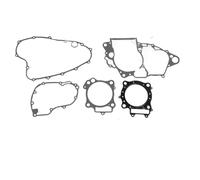 Tbest Motorcycle Engine Cylinder Gaskets Kit High Performance Durable Sealing Replacement Parts for CRF450R 2002 2008 Metal ABS Material