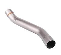 Tbest Motorcycle Exhaust Pipe High Performance Stainless Steel Middle Connect Full System Vent Link for Z750 2007 2012