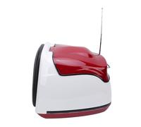 Tbest Motorcycle Retro 38L Top Case for Scooters (Deep Red)