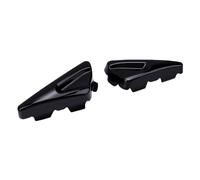 Tbest Motorcycle Tank Side Frame Cover Tank Frame Side Panel Cover Fuel Glossy Black ABS Scratch Protection Easy Installation with Precise Fit