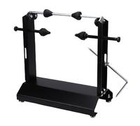 Tbest Motorcycle Wheel Balance Stand Heavy Duty Tire Balancer Dynamic Static Alignment Garage Workshop Steel