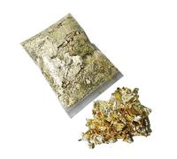 Tbest Nails Foil Flakes Glitter Gold Copper Silver Colorful Portable Nails Art Foil Flakes for Party Festival Metallic Color This Very is a and Color Different