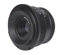 Tbest NEWYI 35mm F1 6 Large Aperture Manual Focus Lens for Mirrorless Cameras Black Silver Optical Glass Alloy Fixed Photography Enthusiasts (M4/3 port)