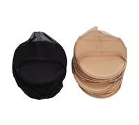 Tbest Non-slide TAFT TAFT TAFRCLES Pour Women Dancing 10 Pairs, Elastic Skin Color