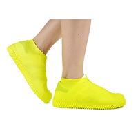 Tbest Non-Slip Silicone Shoe Covers, Shoe Protectors for Women Men, with Non Slip Soles, for Outdoor Activities (M)