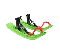 Tbest Non Slip Textured Front Sledge Sleds, Metal & Plastic Material, Stability & Balance, Compatible with ATVs, Smooth Ride for Snow & Mud