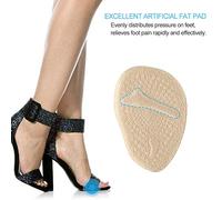 Tbest Not -slip Shoe Cushion Use Gel Midfoot Pillow for Women High Heels Pack of 2