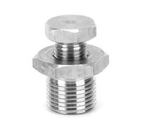 Tbest O2 Bung Reducer Adapter Stainless Steel M18 to Oxygen Sensor Thread Converter Compatible with 240sx SR20DET Motor
