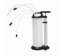 Tbest Oil Pump Suction Pump Extraction Hand Operated 9L Capacity Fluid Vacuum Transfer Engines Industrial Machinery Metal Plastic Construction