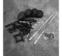 Tbest Oil Tank Trailer for 1:16 RC Military Truck | DIY assembly parts, High durability, Compatible with WPL B24,B36