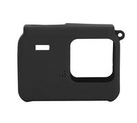 Tbest One R 4K Protective Cover Soft Silicone Shock Proof Camera Case Durable Washable Lightweight Portable for Outdoor Sports Enthusiasts Black White (Black)