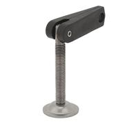 Tbest Outboard Transom Clamp Handle Screw Premium Stainless Steel Mirror Clamping Mechanism Secure Grip for 2 Stroke Marine Engines Durable Nylon Construction M10 Thread Diameter