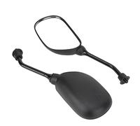 Tbest Pair Motorcycle Rear View Mirrors Handlebar Mirror 8mm Right Hand Thread for Electric Bike Scooter Cruiser Motorcycle Accessory Able the to Increase and Awareness Reduce of Area