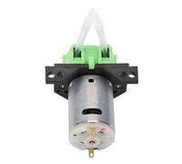 Tbest Peristaltic Dosing Pump 12V 3 * 5 for Aquarium Analysis - Self-Priming No Valves CW/CCW Control Easy Maintenance Black (12V 2 * 4)