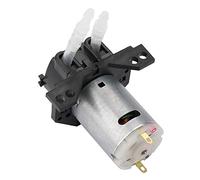 Tbest Peristaltic Dosing Pump 12V 3 * 5 for Aquarium Analysis - Self-Priming No Valves CW/CCW Control Easy Maintenance Black (12V 3 * 5)