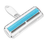 Tbest Pet Hair Remover Roller Reusable Self for Furniture Bed Couch Carpet Dog Cat Hair Removal Tool Nylon ABS Blue White (Blue White)