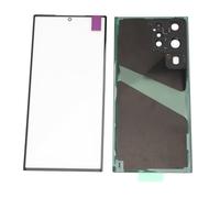 Tbest Phone Front Outer Lens Glass Screen Replacement with Glass Back Cover Kit for S23 Ultra 5G with Repair Tools Front Outer Lens Gla and Screen Replacement Cover Ultra