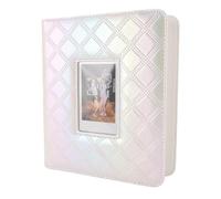Tbest Photo Album 36 Pages PU Leather Cover PVC Lining 288 Pockets Picture for Cards Tickets Business Camera Photos 12 11 Vibrant Colors Trendy Personalized Look (Colorful White)