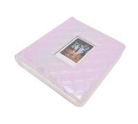 Tbest Photo Album 36 Pages PU Leather Cover PVC Lining 288 Pockets Picture for Cards Tickets Business Camera Photos 12 11 Vibrant Colors Trendy Personalized Look (Colorful Light Purple)