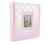 Tbest Photo Album 36 Pages PU Leather Cover PVC Lining 288 Pockets Picture for Cards Tickets Business Camera Photos 12 11 Vibrant Colors Trendy Personalized Look (Colorful Rose)