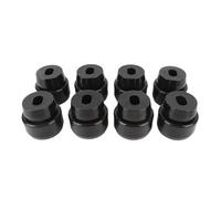 Tbest Polyurethane Body Cab Mounts Kit Quiet Ride Improvement for 1500 2500 4WD Oval Upper 1999-2014 Extended