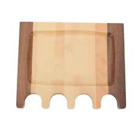 Tbest Pool Cue Holder, Portable Solid Wood 4 Holes Table Pool Stick Holder For Billiard Cue Rack Claw
