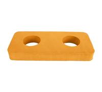 Tbest Pool Noodles Connector, EVA 2 Holes Swim Float Stick Connector Holder Connect Joint for Outdoor Swimming Indoor Water Activities (Orange)