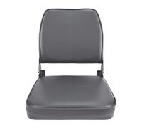 Tbest Portable Boat Seat, Low Back Boat Chair Comfortable Padded Pontoon Seat with Backrest, Marine Grade Materials for Canoe, Support Up to 250 Lbs