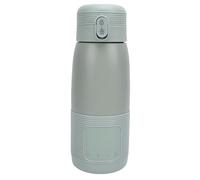 Tbest Portable Bottle Warmer Again Rechargeable for Travel Agents Made of Stainless Steel Paragraph 37 ℃ -55 ℃ Temperature Control Battery Operated (350mL 5000mah)