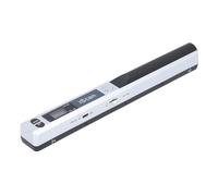 Tbest Portable Scanner Handheld Scanner Document Scanning Wand 900DPI A4 Color Photo Image Scan JPG PDF USB 2.0 32GB Micro SD Card Support for Documents Photos Receipts (Silver)