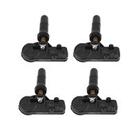 Tbest Premium Car TPMS Tire Pressure Monitoring Sensor 4pcs Set High Accuracy ABS Black 2. X 2in for Vehicles