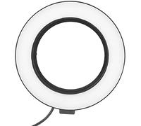 Tbest Professional 6 Inch Dimmable LED Light with 10 Level Brightness Adjustment 3 Modes for Photography YouTube Live Streaming Makeup Tattoos Video Production ABS Material USB Powered
