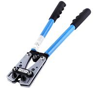 Tbest Professional Hex Crimper Tool 6-50mm² Cable Crimper with 6 Rotating Dies Self-Releasing Lock for Battery Cable Lug Terminal Crimping