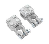 Tbest Quick Cable 3 Way Battery Terminal Connectors Heavy Duty 2 AWG 4/0 Clamp Style Connector Positive Negative Terminals for Cars Trucks Buses RVs