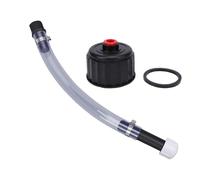 Tbest Racing Fuel Filler Hose, Kit Replacement for Jegs 3 5 5. Gallon Jugs. Crafted with High Grade PVC Material, Stable in High Pressure and Temperature Environments, Suitable for (Black)