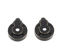 Tbest Rc Car Accessories, Portal 2pcs Copper Outer Rear Portal Covers Counterweight For Hobbyplus 1/18 Rc Car